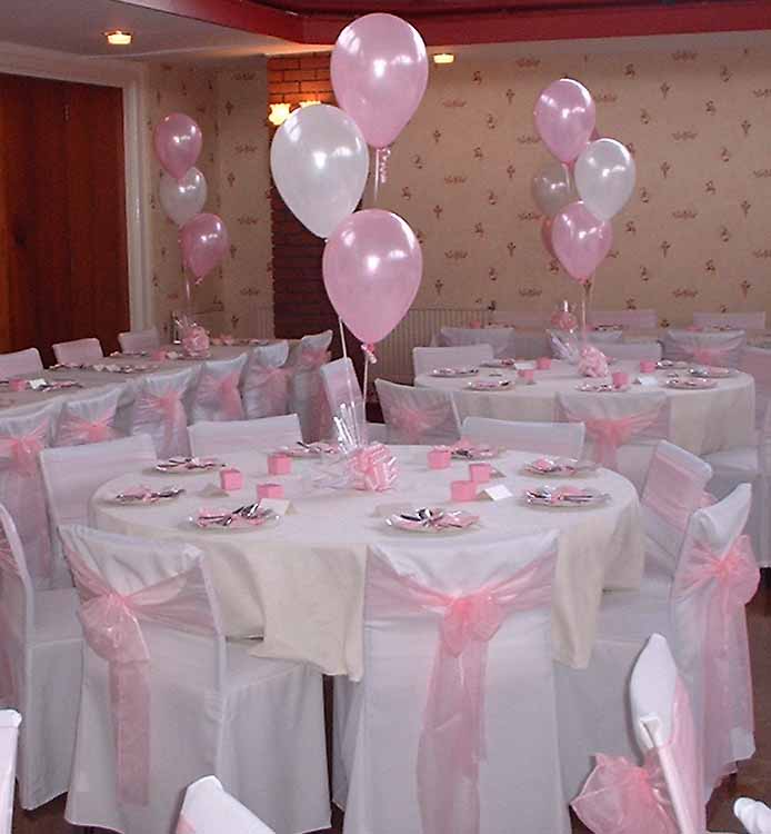 pink chair covers